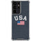 USA with American Flag Galaxy S21 Ultra 5G Clear Case